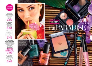 Fiji Paradise Makeup from Avon