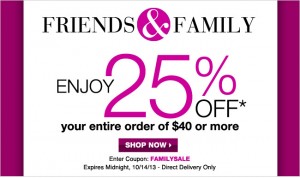 Avon Friends and Family Sale
