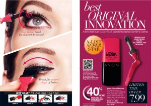 Avon Mega Effect Mascara - How to Apply