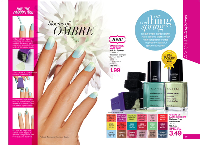 Avon Ombre Nail Art