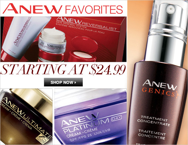 Avon Anew Skincare Products