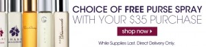 Free Purse Spray