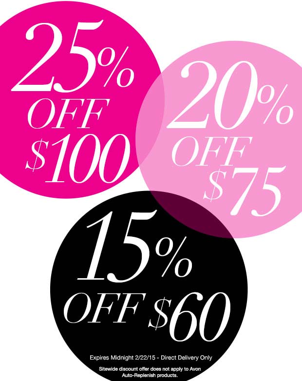 Avon Coupon Code TIER25