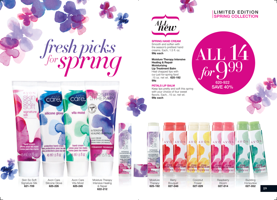 Avon Spring Hand Cream