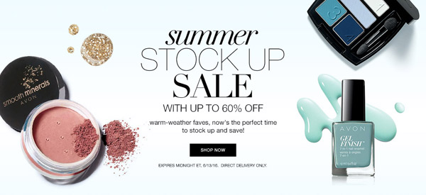 Avon Summer Sale