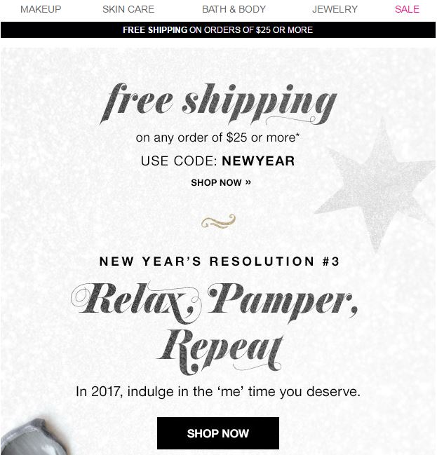 New Years Resolution 3, 2017