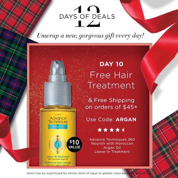 Avon Coupon Code ARGAN