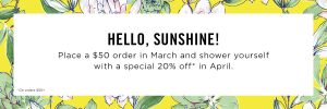 Hello Spring Sunshine
